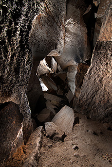Valerián Spusta: „Loupežnická jeskyně – Labský kaňon“