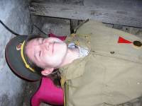 JUDr. Srp vystaven před svým pohřbem 12. 11. 2005